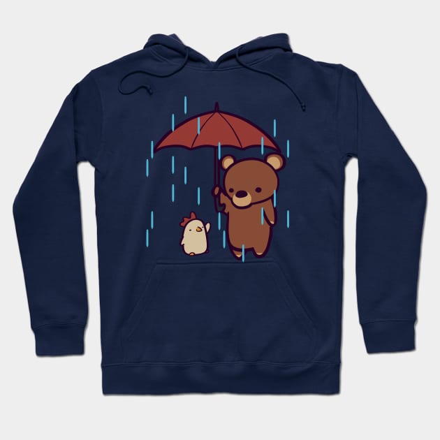 Drizzly Bear Hoodie by ThumboArtBumbo